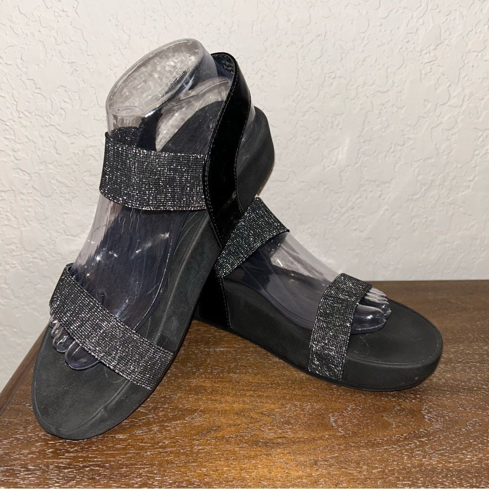 Bare Traps Gazelle Slip On Platform Chunky Sandal Shoes